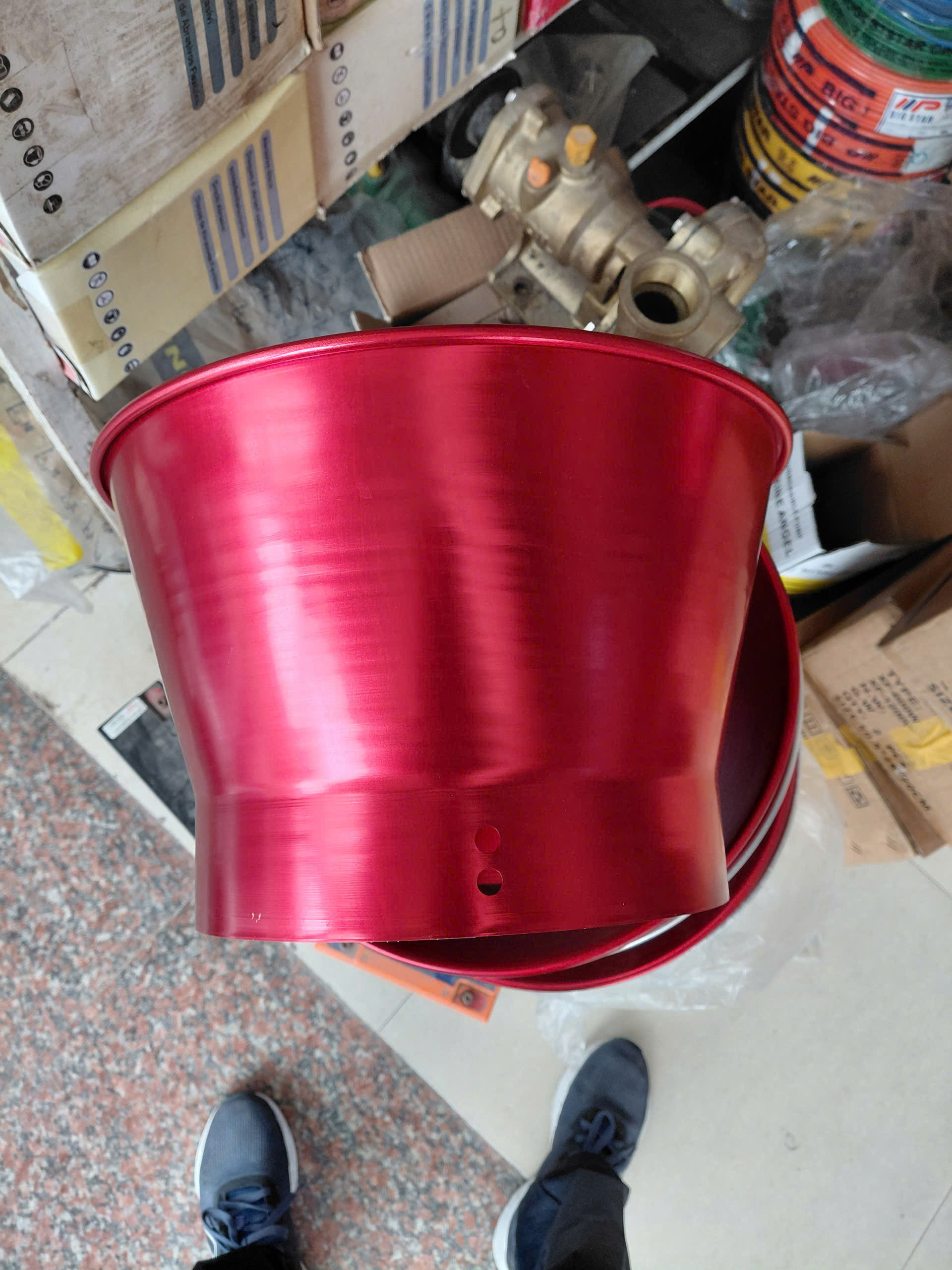 Đèn LED đánh cá DN-1000W-XL ánh sáng xanh lục lam